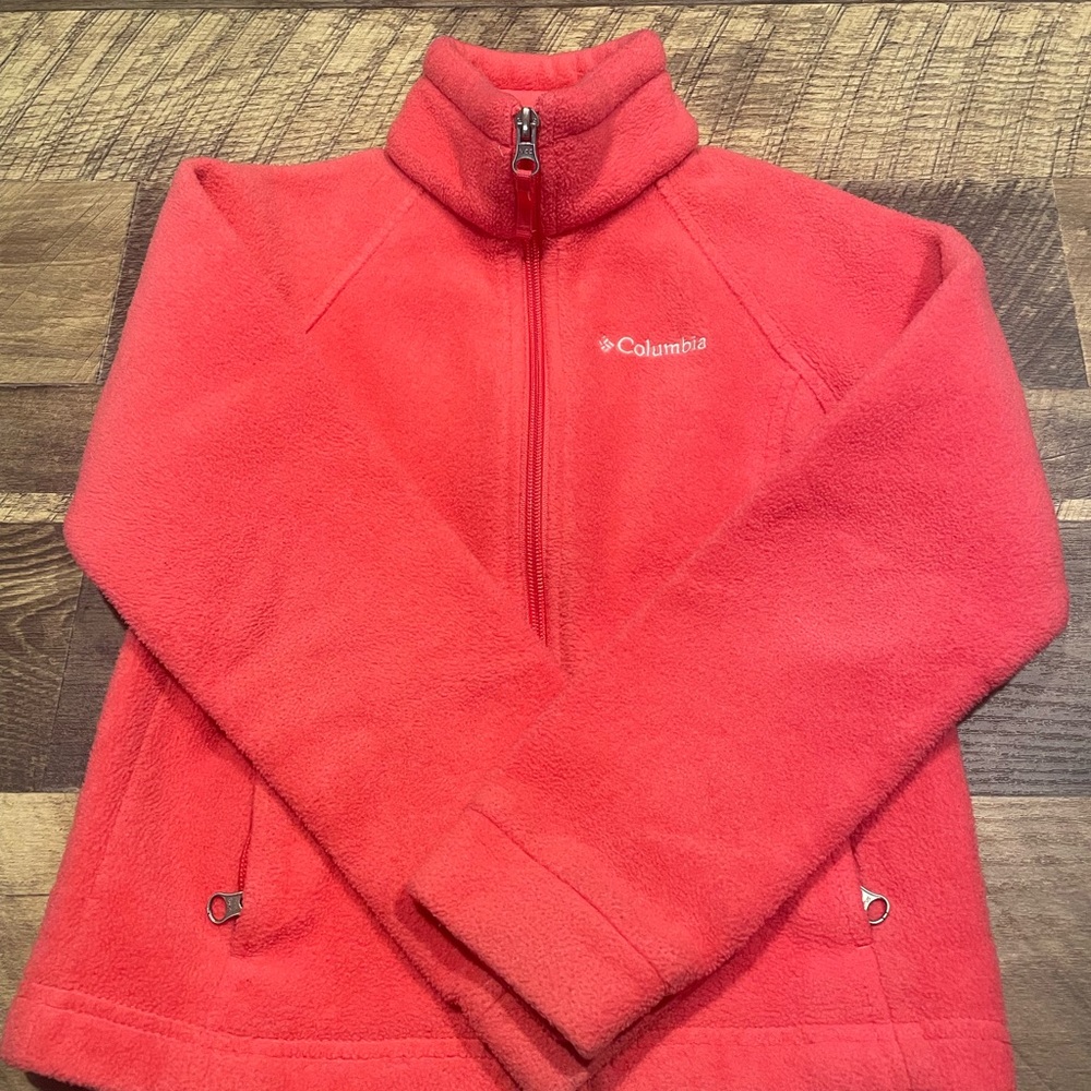 Columbia Vibrant Coral Fleece Jacket
